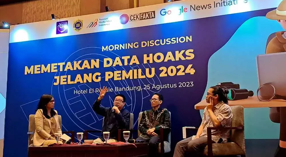 Kick off diskusi bulanan pemetaan data hoaks jelang Pemilu 2024